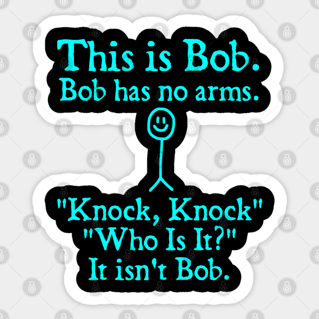 This is Bob funny gift Sticker by  hal mafhoum?
